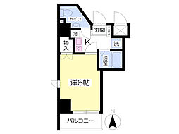 ＰＩＮＯ30 7階1Kの間取り