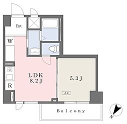 NK103 1LDKの間取図画像