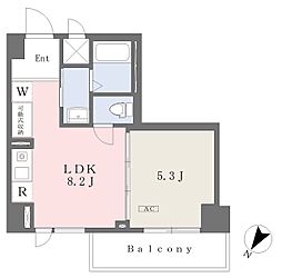NK103 1LDKの間取図画像