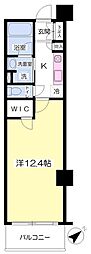 エル・セレーノ御崎本町 1Kの間取図画像