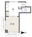 パレ緑地公園5階3.3万円