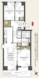 ヒルズ南戸塚プリメゾン1号棟