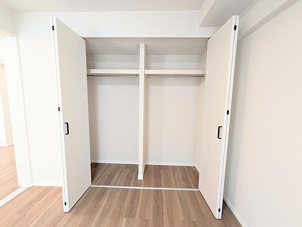 お洋服もかけられる大容量CL(^^♪