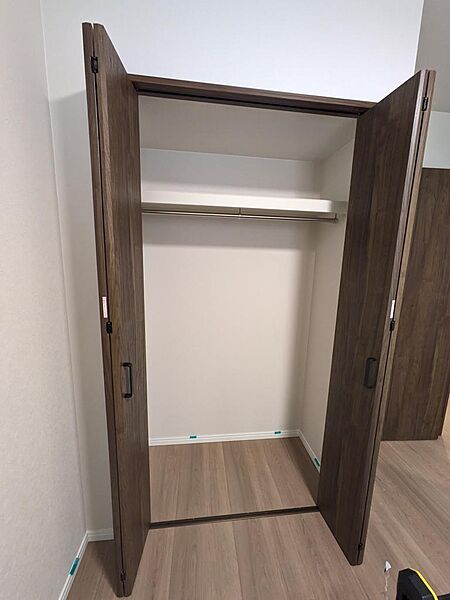各お部屋に収納付き