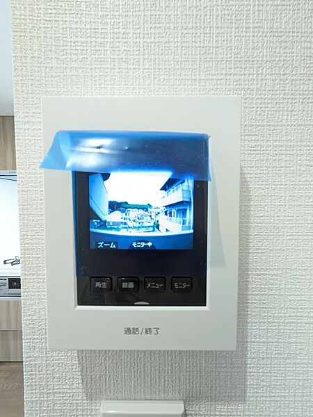TVモニター付きインターホン付き