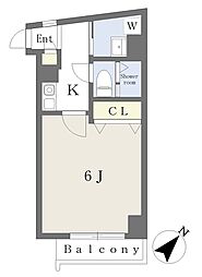 山陽電鉄本線 東須磨駅 徒歩5分の賃貸マンション 3階1Kの間取り