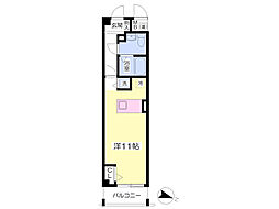 GAZELLECOVE芦屋西 ワンルームの間取図画像