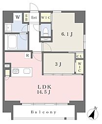 IPSE千代田神保町 2LDKの間取図画像