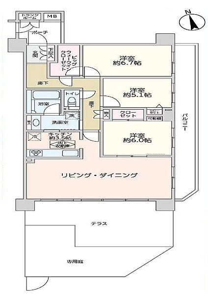 間取り：312001297055