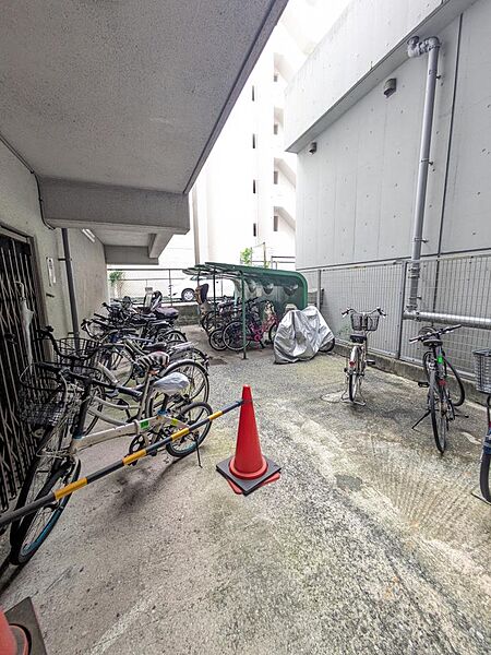駐輪場です。(空き状況要確認)