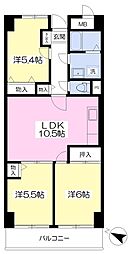 プラージュ 3LDKの間取図画像