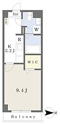 GRANDCIEL 1Kの間取図画像