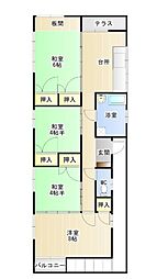 間取図画像 4LDK