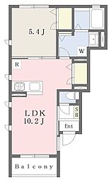 クラルテ中葛西 1LDKの間取図画像