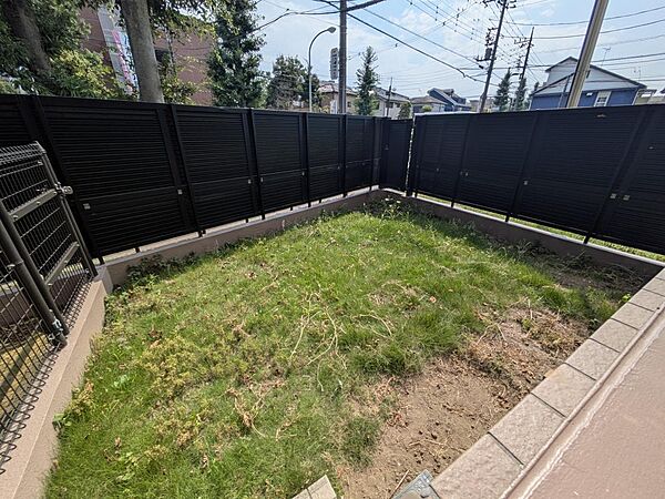 夢の専用庭付きのお部屋です☆彡