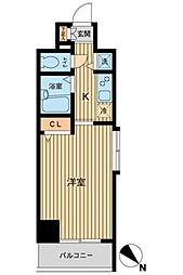 ＨＦ東神田レジデンス 0406 4階1Kの間取り