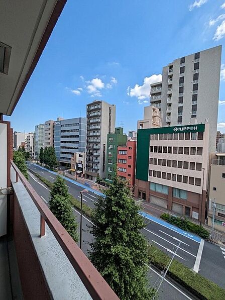 バルコニーからの景色