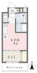 RoyalMaison城東 1LDKの間取図画像