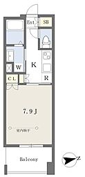 FirstEavesFukushima 1Kの間取図画像