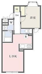 エクサム下北沢3 1LDKの間取図画像