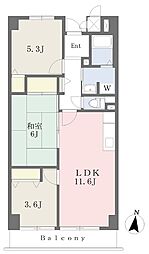 中百舌鳥ガーデンハウス藏 3LDKの間取図画像