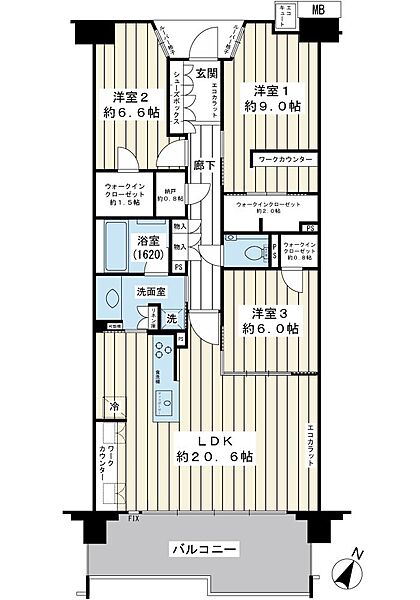 間取り：312001237420
