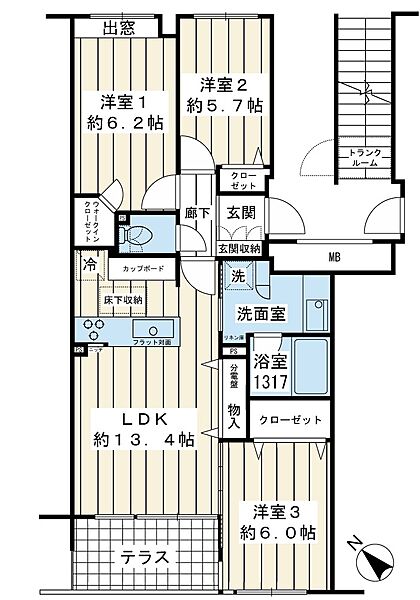 間取り：312001303878