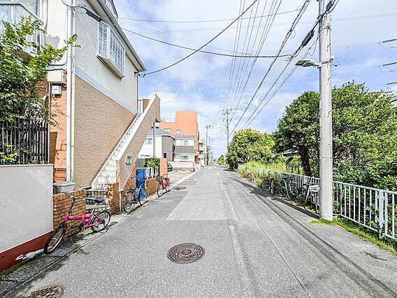 物件の北東側に...