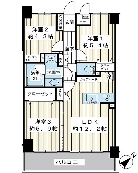 間取り：312001321375