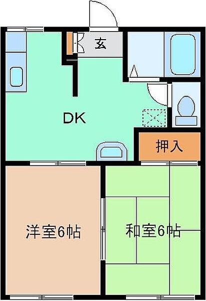 同じ建物の物件間取り写真 - ID:210002581323