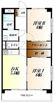 クリアマンション　WiFi対応  ｜ 埼玉県熊谷市上之1137-1（賃貸マンション2DK・1階・48.60㎡） その2