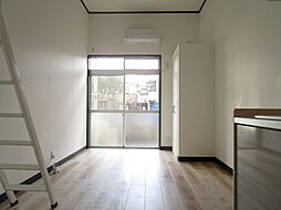 京王線 府中駅 バス7分 明星学苑前 下車 徒歩1分の賃貸アパート 1階ワンルームのリビング/ダイニング