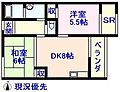 ヴィラージュ6階4.6万円