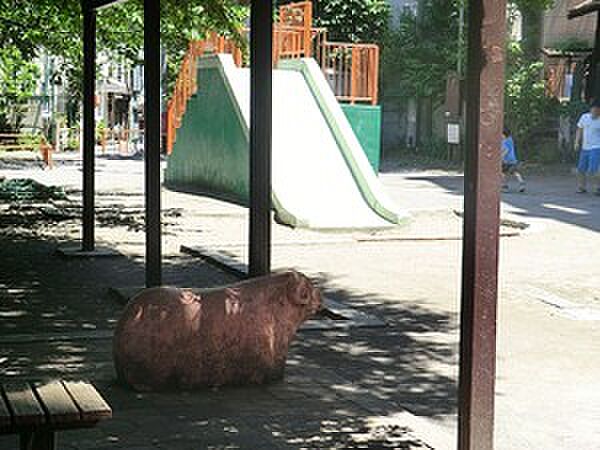 周辺環境:目黒銀座児童遊園