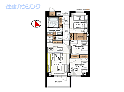間取図画像 2SLDK