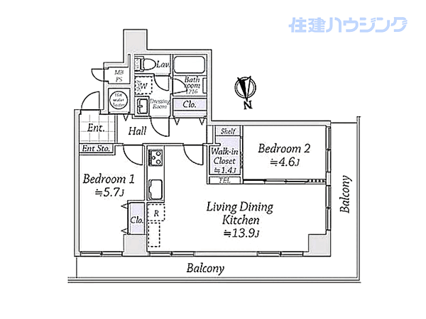 間取り：313004540744