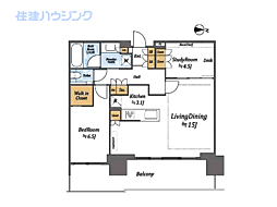 間取図画像 1SLDK