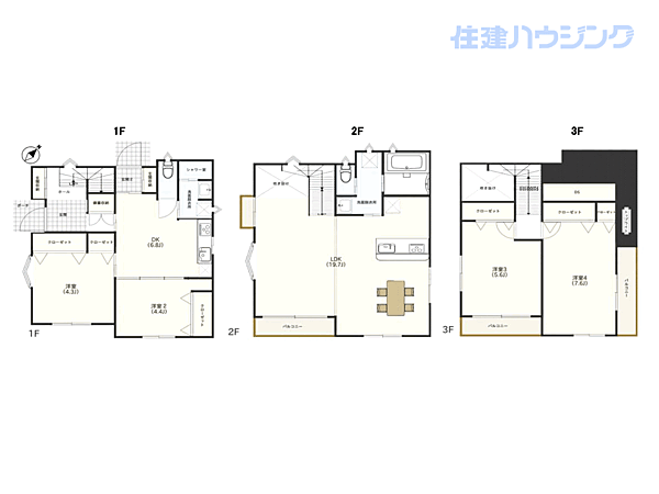 間取り：313004659376