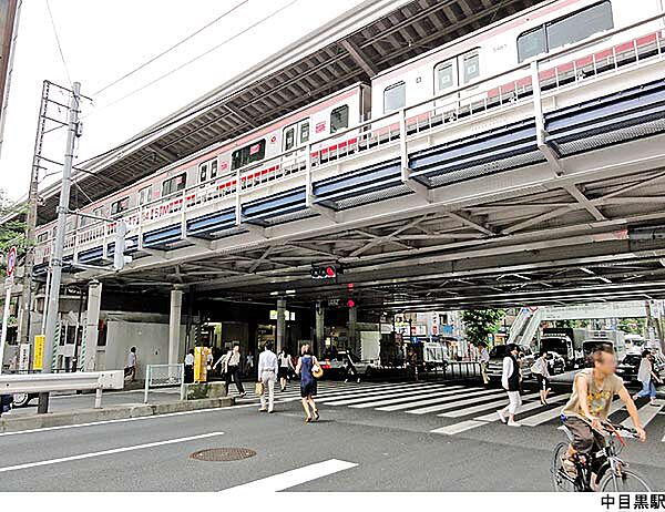 中目黒駅(現地まで640ｍ)