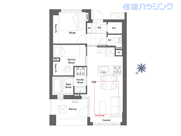 間取り：313004744047