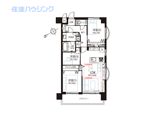 間取り：313004746477
