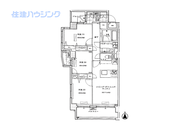 間取り：313004754555