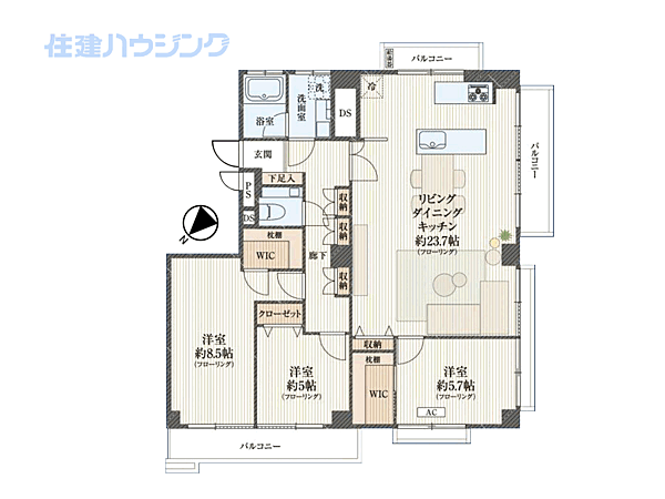 間取り：313004775602