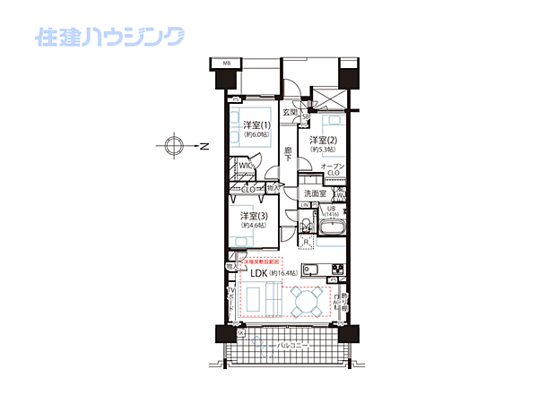 間取り：313004773692