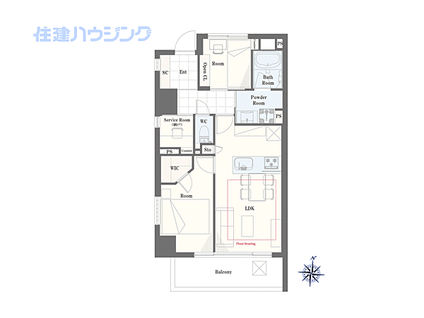 間取り：313004773693