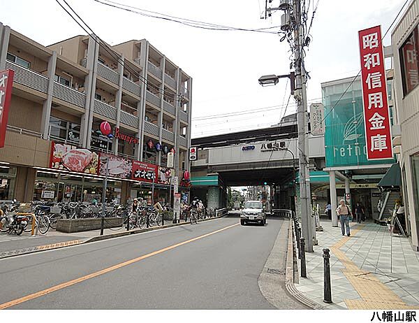 八幡山駅(現地まで1360ｍ)
