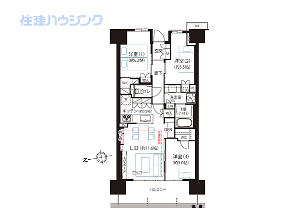 間取り：313004806198