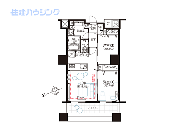 間取り：313004810800