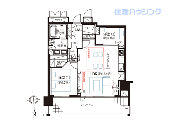 間取り：313004821656