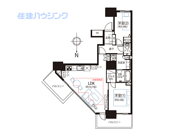 間取り：313004835182